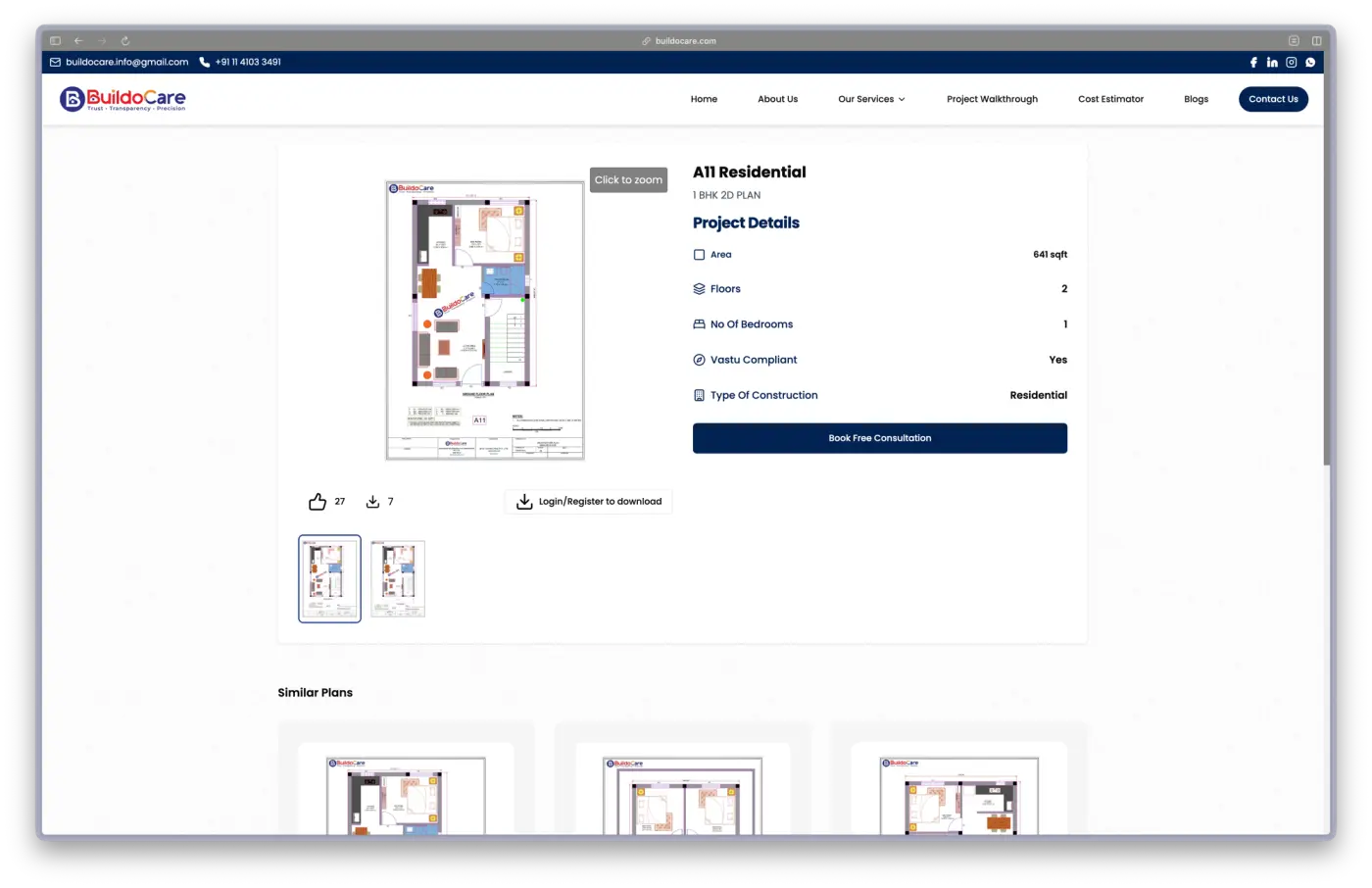 BuildoCare interface 3