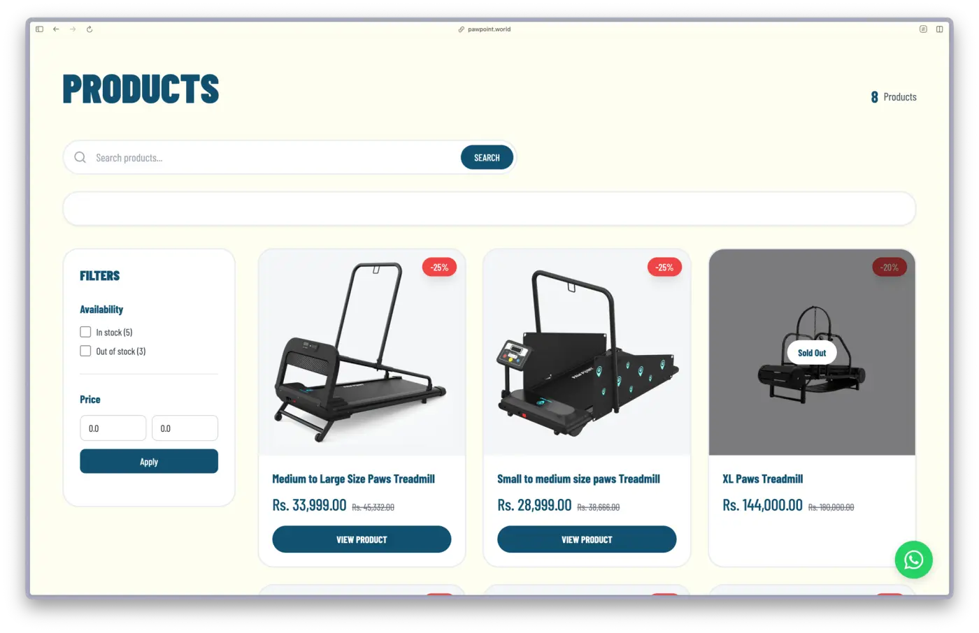 PawPoint interface 3