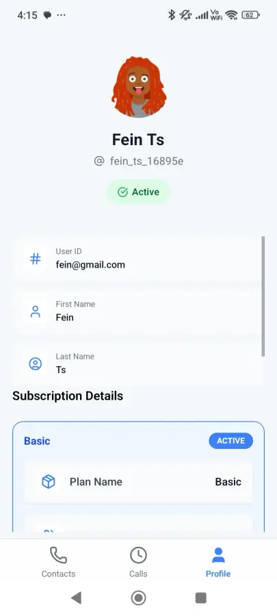 KVCall interface 4