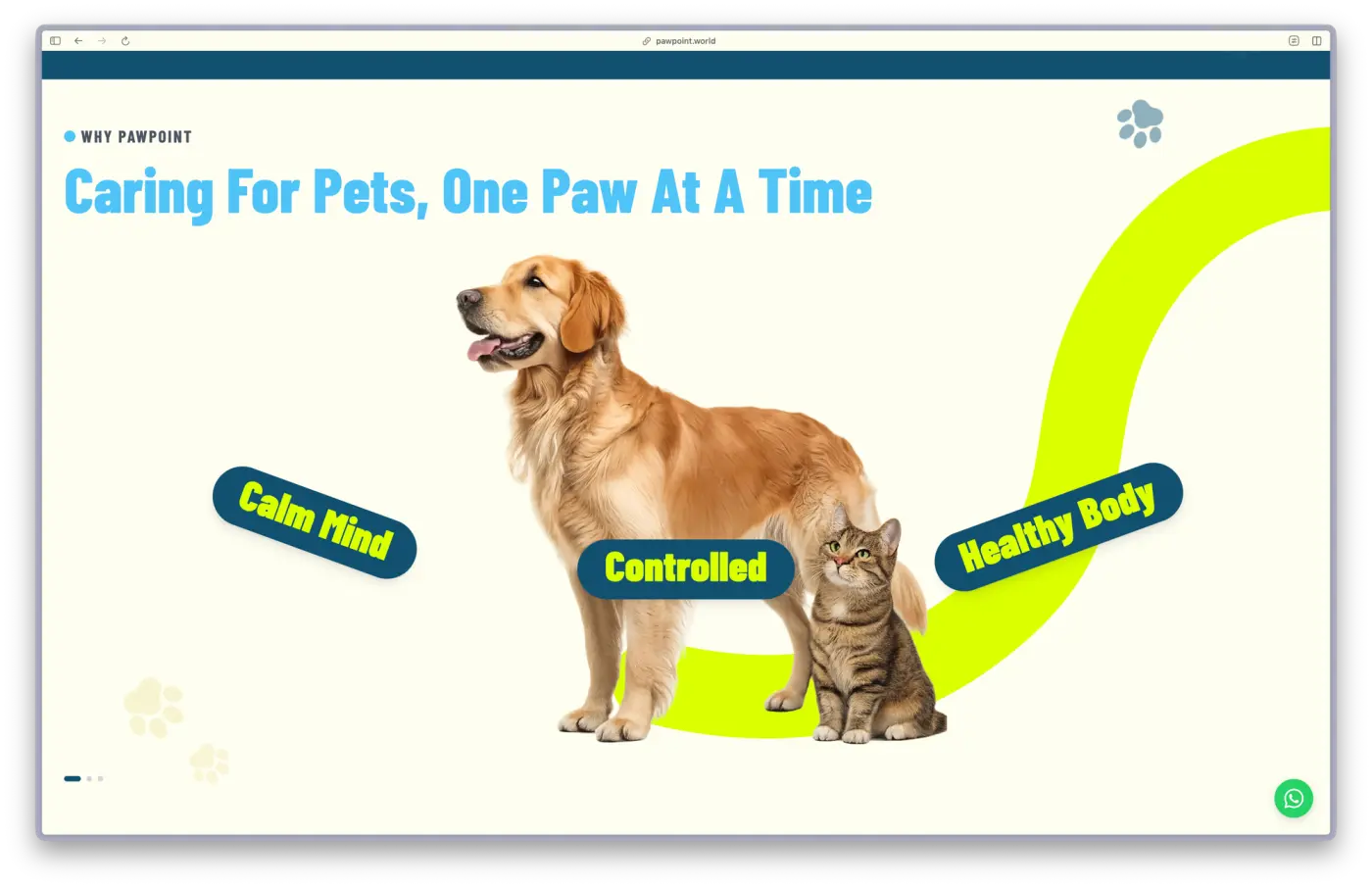 PawPoint interface 7